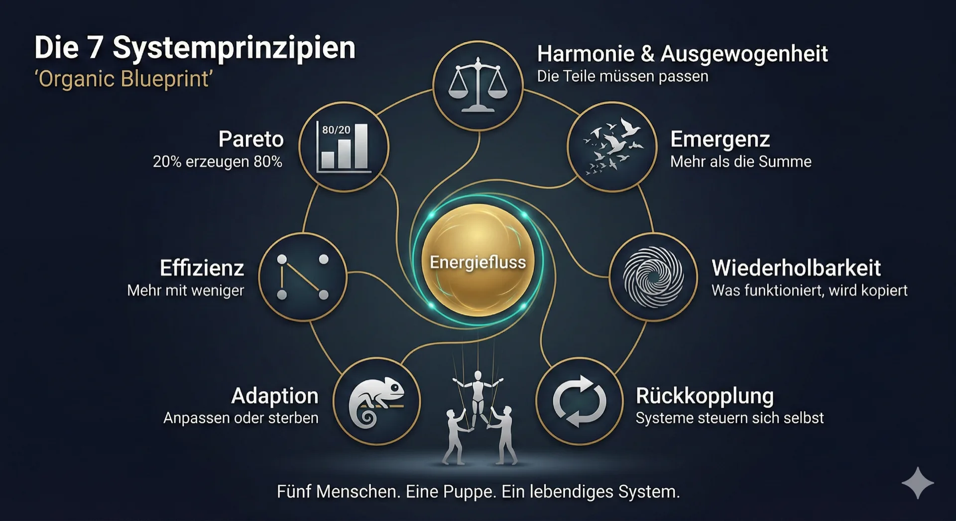 Die 7 Systemprinzipien — Organic Blueprint
